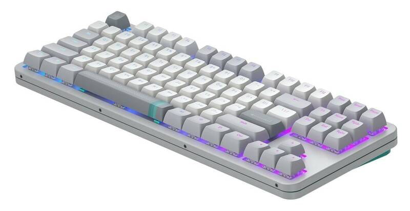 Клавиатура Dark Project ALU87 Daylight White/Grey (DPKB_DAYLIGHT_87_ANSI_UA)
