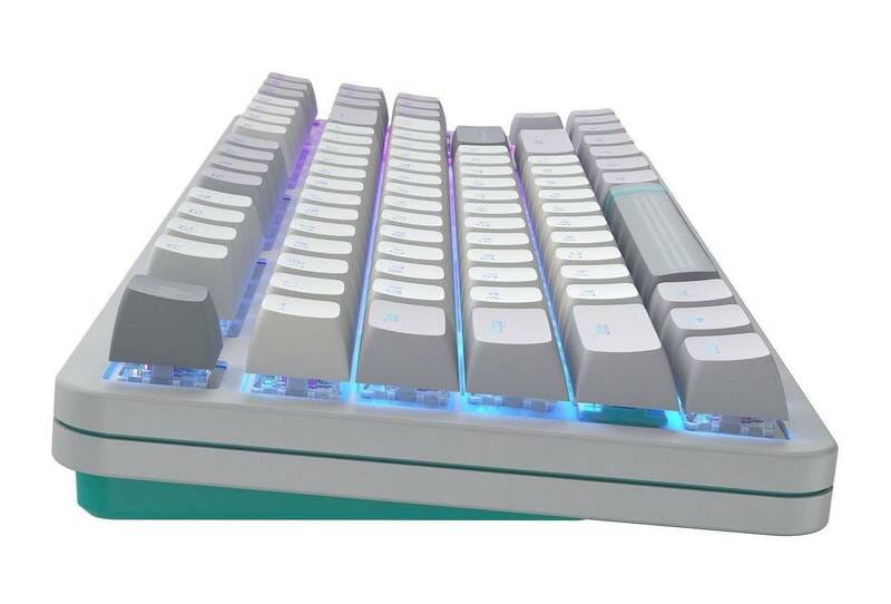 Клавиатура Dark Project ALU87 Daylight White/Grey (DPKB_DAYLIGHT_87_ANSI_UA)