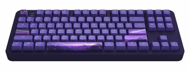 Клавиатура Dark Project ALU87 Celestial Violet (DPKB_CELESTIAL_87_ANSI_UA)