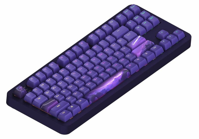 Клавиатура Dark Project ALU87 Celestial Violet (DPKB_CELESTIAL_87_ANSI_UA)