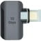 Фото - Адаптер PowerPlant USB Type-C - USB (M/F) Black (CA914319) | click.ua