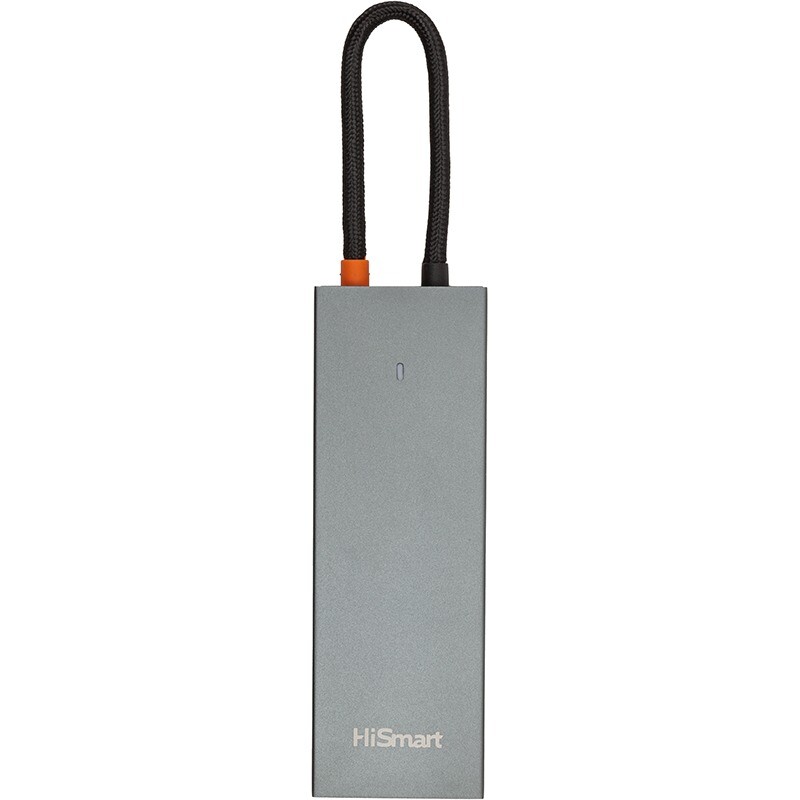 Концентратор USB Type-C HiSmart Grey (CA913459)
