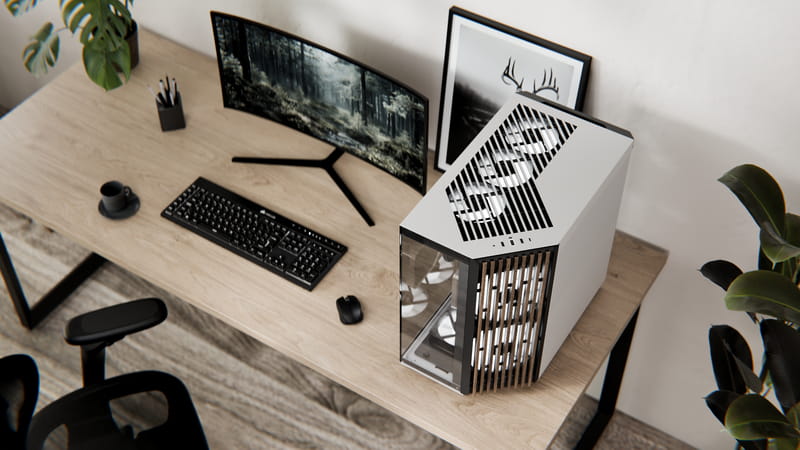 Корпус APNX V1-W Black/White (APCM-VI01103.M1)