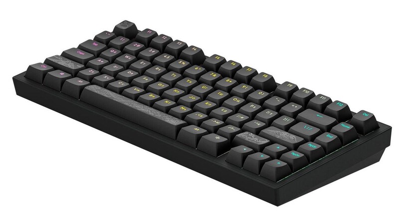 Клавиатура Dark Project ALU81 Terra Nostra Black (DPKB_NOSTRA_81_ANSI_BLACK_UA)