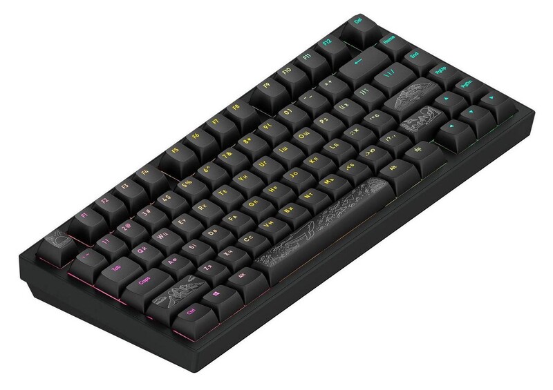 Клавиатура Dark Project ALU81 Terra Nostra Black (DPKB_NOSTRA_81_ANSI_BLACK_UA)