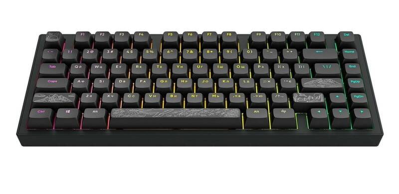 Клавіатура Dark Project ALU81 Terra Nostra Black (DPKB_NOSTRA_81_ANSI_BLACK_UA)