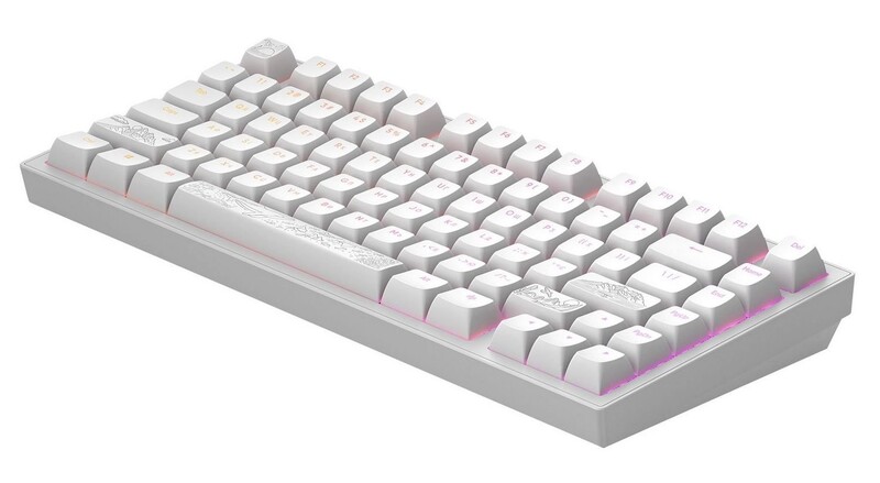 Клавиатура Dark Project ALU81 Terra Nostra White (DPKB_NOSTRA_81_ANSI_WHITE_UA)