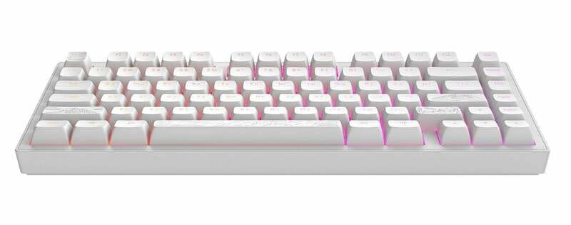 Клавіатура Dark Project ALU81 Terra Nostra White (DPKB_NOSTRA_81_ANSI_WHITE_UA)