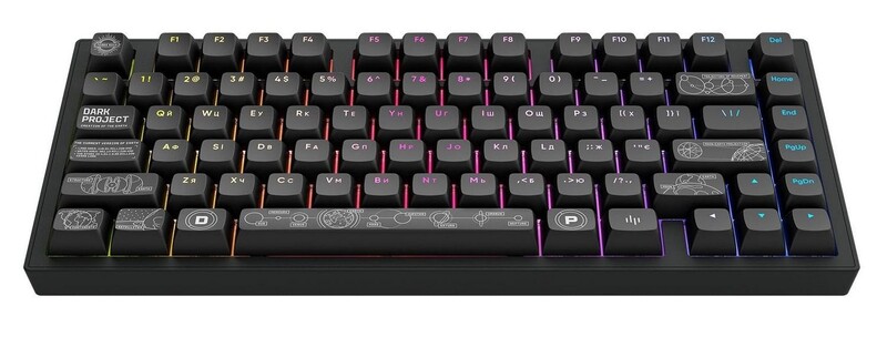 Клавиатура Dark Project ALU81 Terra Nova Black (DPKB_NOVA_81_ANSI_BLACK_UA)