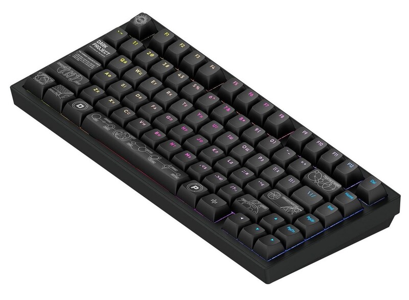 Клавиатура Dark Project ALU81 Terra Nova Black (DPKB_NOVA_81_ANSI_BLACK_UA)