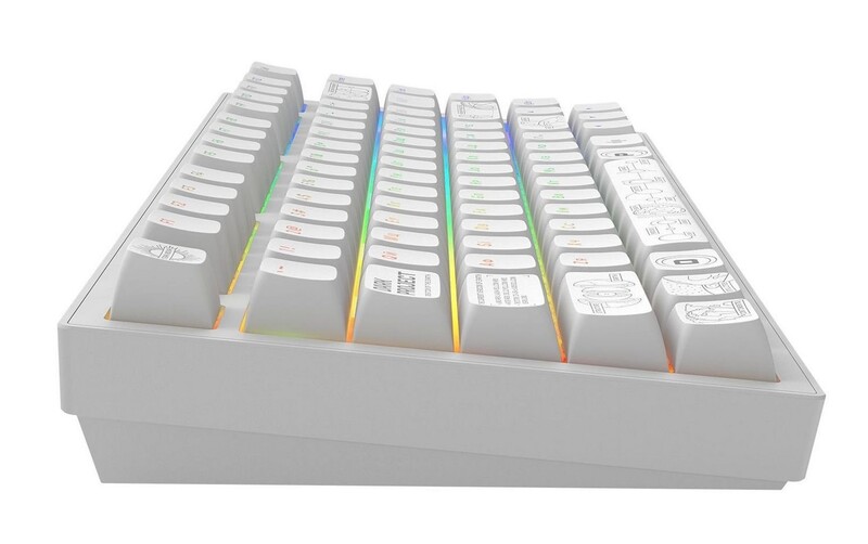Клавиатура Dark Project ALU81 Terra Nova White (DPKB_NOVA_81_ANSI_WHITE_UA)