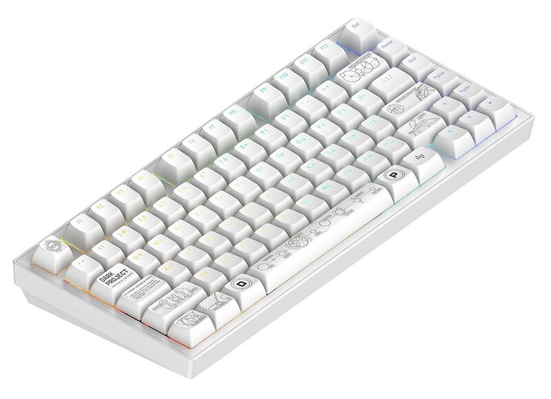 Клавиатура Dark Project ALU81 Terra Nova White (DPKB_NOVA_81_ANSI_WHITE_UA)