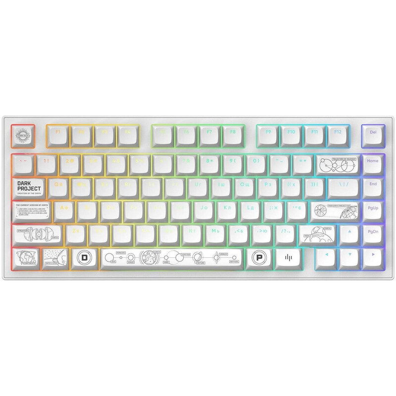 Клавиатура Dark Project ALU81 Terra Nova White (DPKB_NOVA_81_ANSI_WHITE_UA)