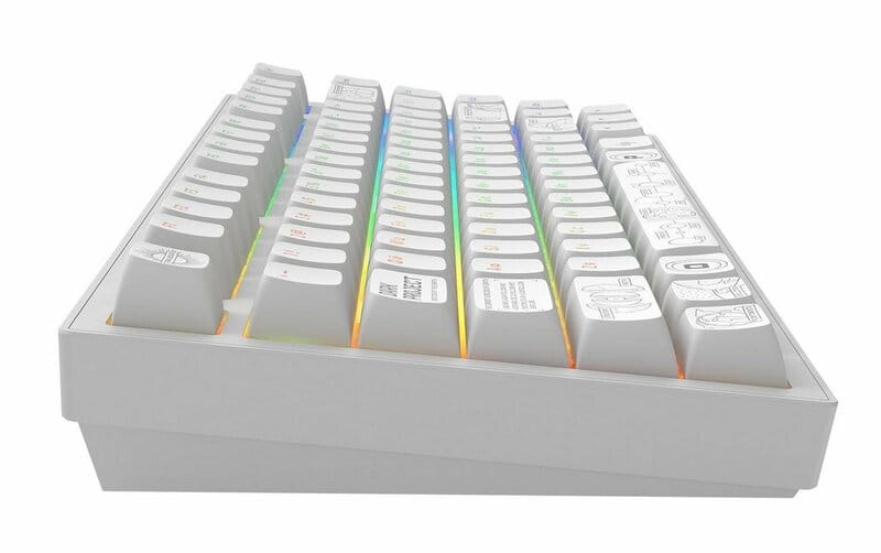 Клавиатура Dark Project ALU81 Terra Nova White (DPKB_NOVA_81_ANSI_WHITE_UA)