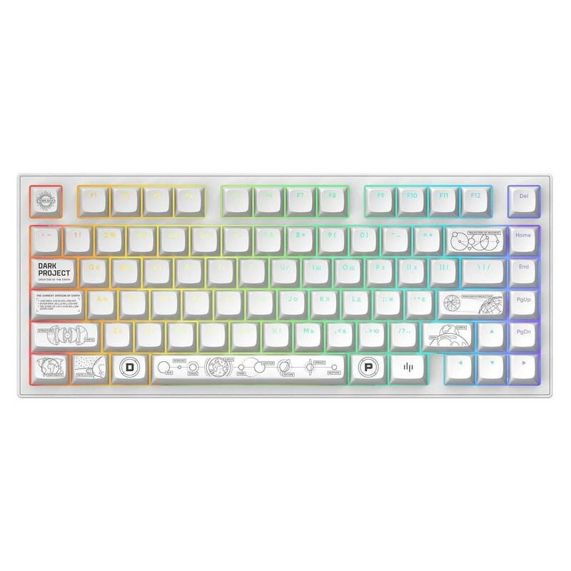 Клавиатура Dark Project ALU81 Terra Nova White (DPKB_NOVA_81_ANSI_WHITE_UA)