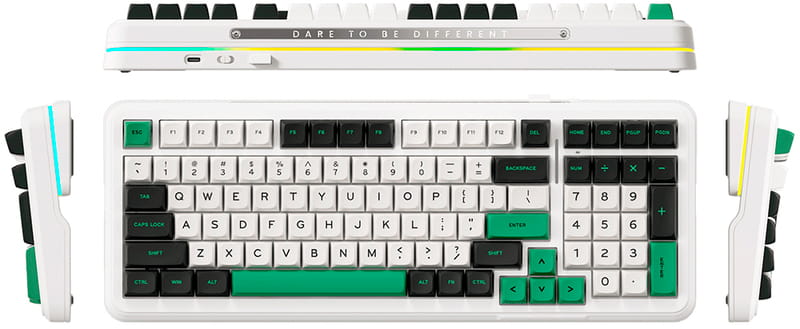 Клавіатура бездротова MCHOSE K99 Green (K99-2A)