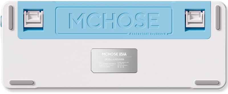 Клавіатура бездротова MCHOSE X75 Blue/Grey (MC-X75-18)