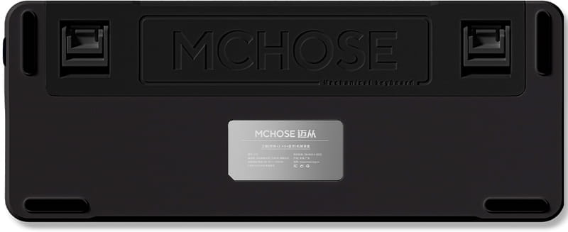 Клавіатура бездротова MCHOSE X75 Black (X75-1A)