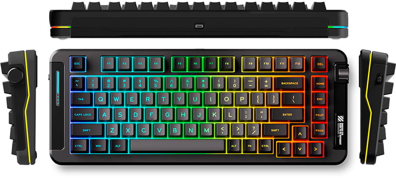 Клавіатура бездротова MCHOSE X75 Black (X75-1A)