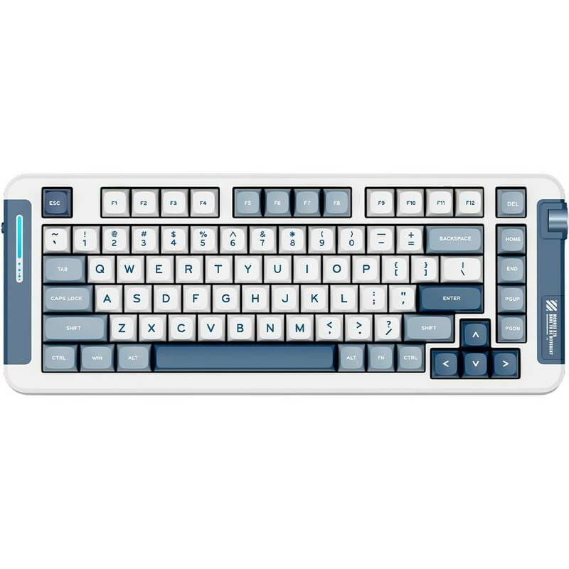Клавіатура бездротова MCHOSE X75 Navy Blue (X75-3A)