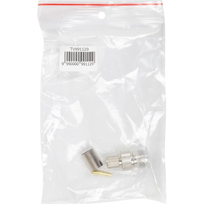 Роз`єм обтискний для кабелю HiSmart LMR-400 N-female (TV991129)