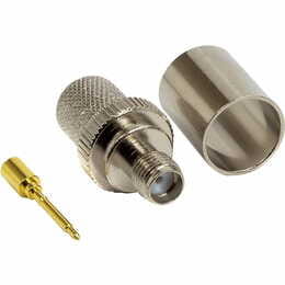 Разъем обжимной для кабеля HiSmart LMR-400 RP-SMA-female (TV991198)