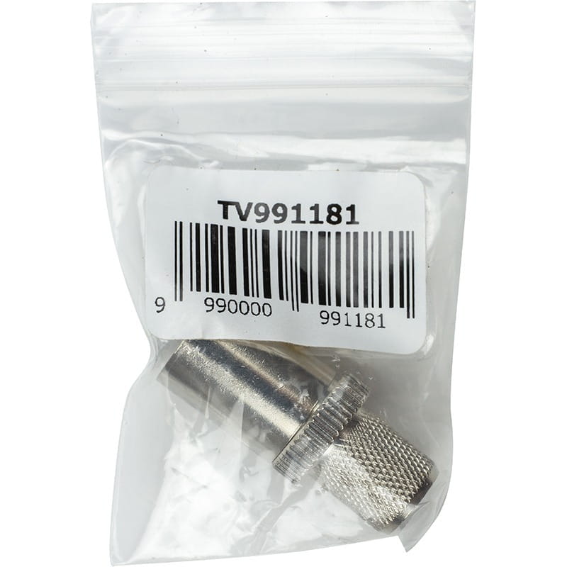 Роз`єм обтискний для кабелю HiSmart LMR-400 RP-SMA-male (TV991181)