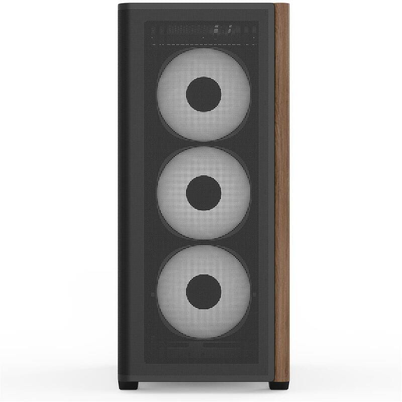Корпус AeroCool D501A-G-BK-v2 (ACCM-DS01043.11) Black без БП