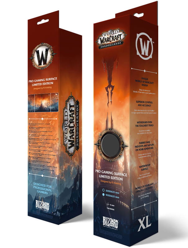 Ігрова поверхня Blizzard World of WarCraft Shadowlands Shattered Sky (FBLMPWOWSHADO21XL)