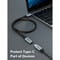 Фото - Кабель Cabletime USB Type-C - USB Type-C (M/F) PD 60W, 0.5м, 5Gbps Black (CA913664) | click.ua