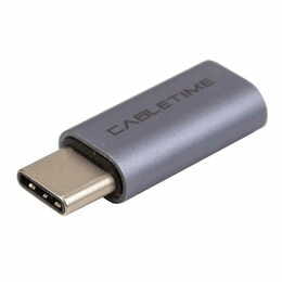 Адаптер Cabletime OTG USB Type-C - USB Type-C (M/F) Blue (CA913718)
