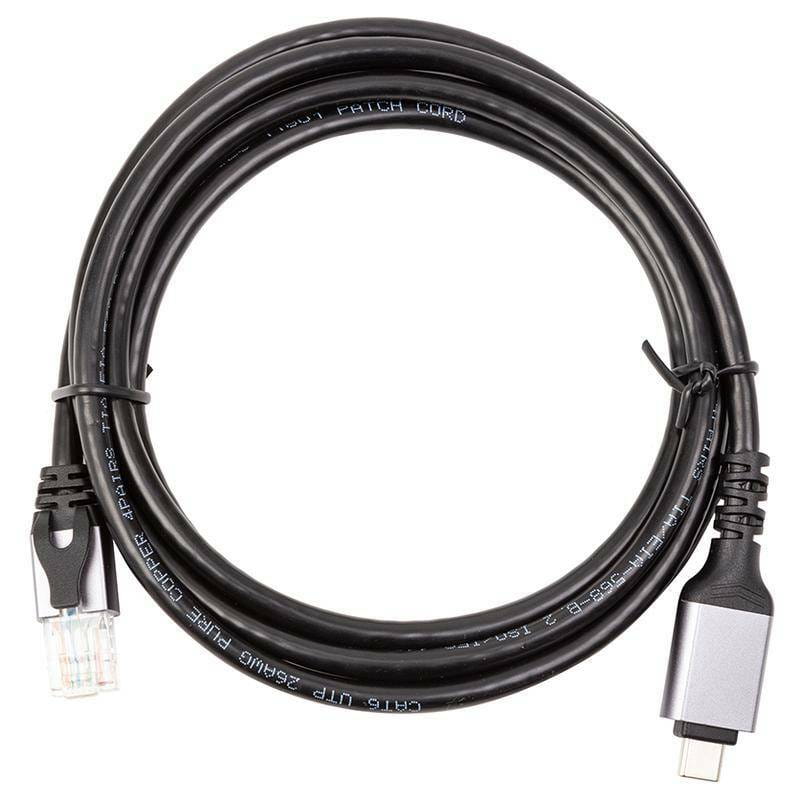 Кабель PowerPlant USB Type-C - RJ45 (M/М) 2м Black (CA914920)