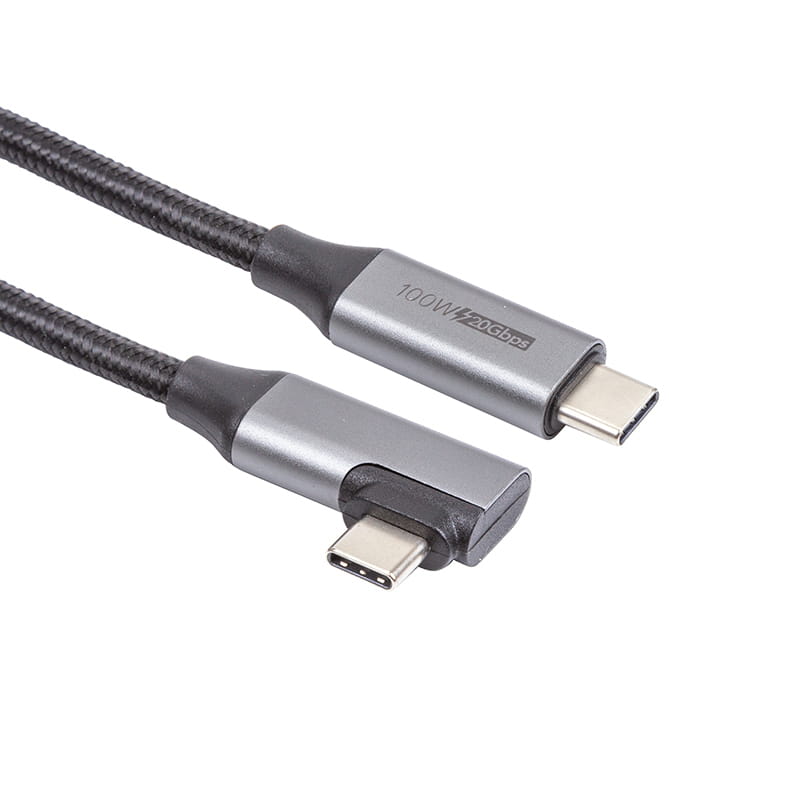 Кабель Cabletime USB Type-C - USB Type-C (M/M), 100W, 20Gbps, 1м, Black (CA913329)