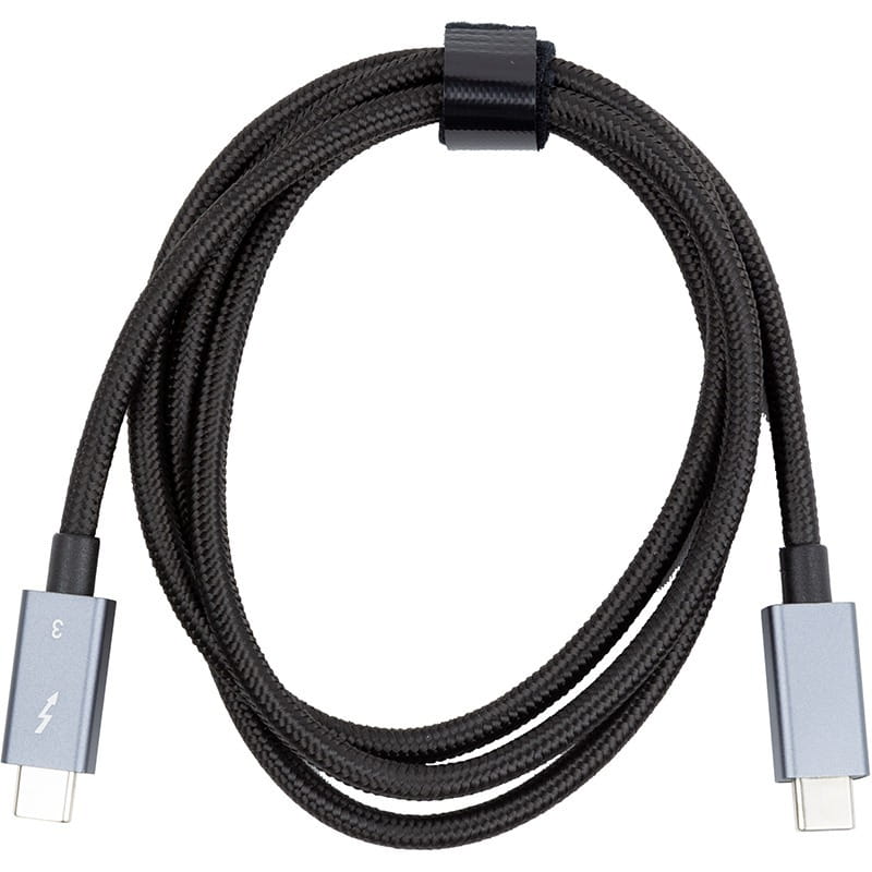 Кабель PowerPlant USB Type-C - USB Type-C (M/M), 40Gbps, 100W, 1м Black (CA913336)