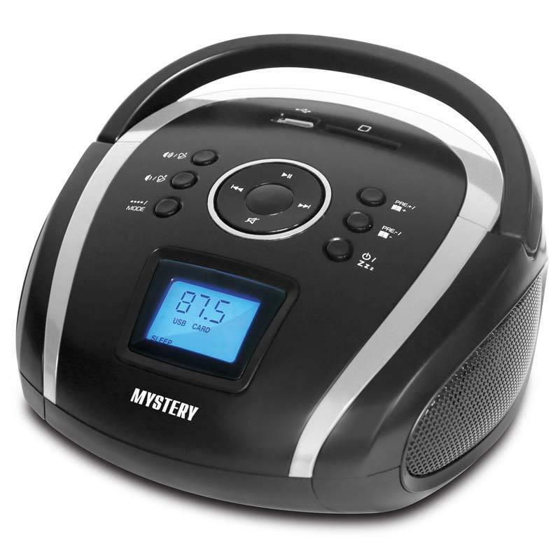 Бумбокс Mystery Electronics BM-6004UB Black/silver