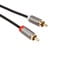 Фото - Аудіо-кабель Cabletime 3.5 мм - 2xRCA (M/M), 3 м, Black (CA914067) | click.ua
