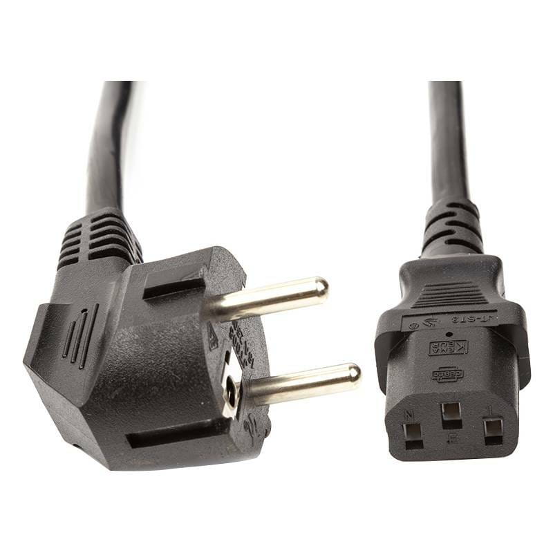 Кабель питания PowerPlant CEE7/17-C13, 220V, 3x1.5, 5м (CC360345)