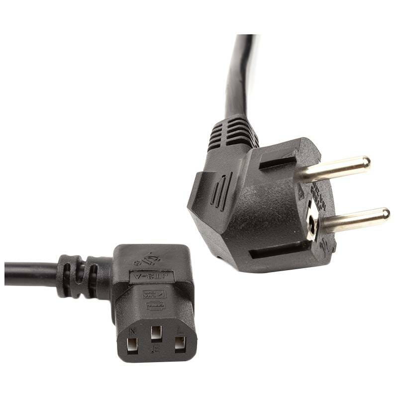 Кабель питания PowerPlant Cu, 220V, 3x1.5, 2м угловой (CC360369)