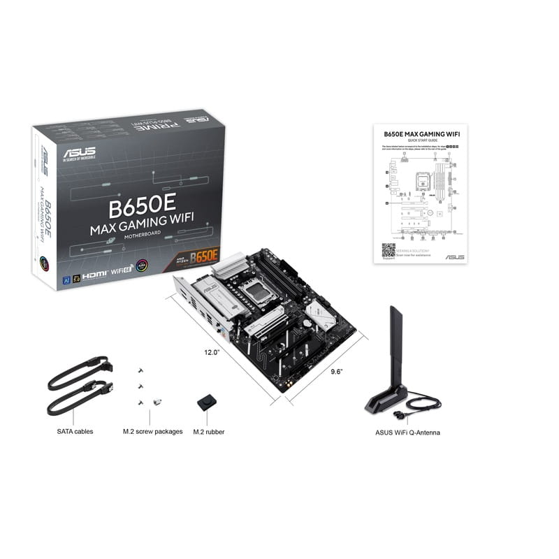 Материнская плата Asus B650E MAX Gaming WiFi Socket AM5