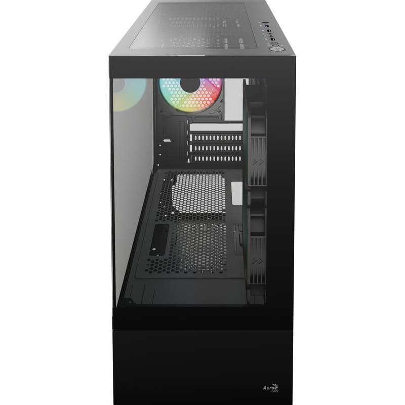 Корпус AeroCool Viewport Mini-G-BK-v2 (ACCM-ES09133.11) Black без БП