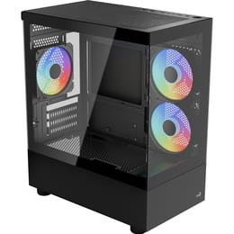 Купити Корпус AeroCool Viewport Mini-G-BK-v2 (ACCM-ES09133.11) Black без БЖ Корпус AeroCool Viewport Mini-G-BK-v2 (ACCM-ES09133.11) Black без БЖ