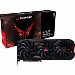 Видеокарта AMD Radeon RX 9070 XT 16GB GDDR6 Red Devil PowerColor (RX9070XT 16G-E/OC)