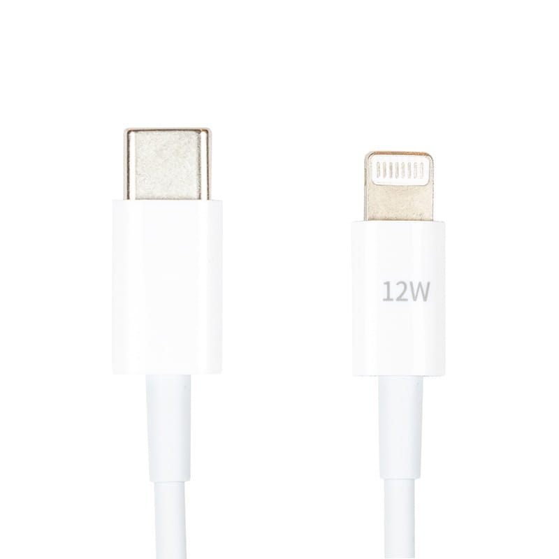 Кабель PowerPlant USB Type-C - Lightning, 12W, 1м (CA913275)