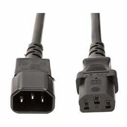Кабель питания PowerPlant  IEC C13-C14, 3x1.5, 3м (CC360376)