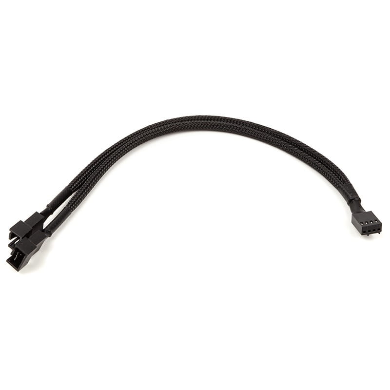 Разветвитель для кулеров PowerPlant 4-pin PWM - 2х4-pin PWM, 0.23 м (CA913152)