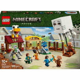 Конструктор LEGO Minecraft Нападение на деревню с воздушным шаром Гаст (21273)