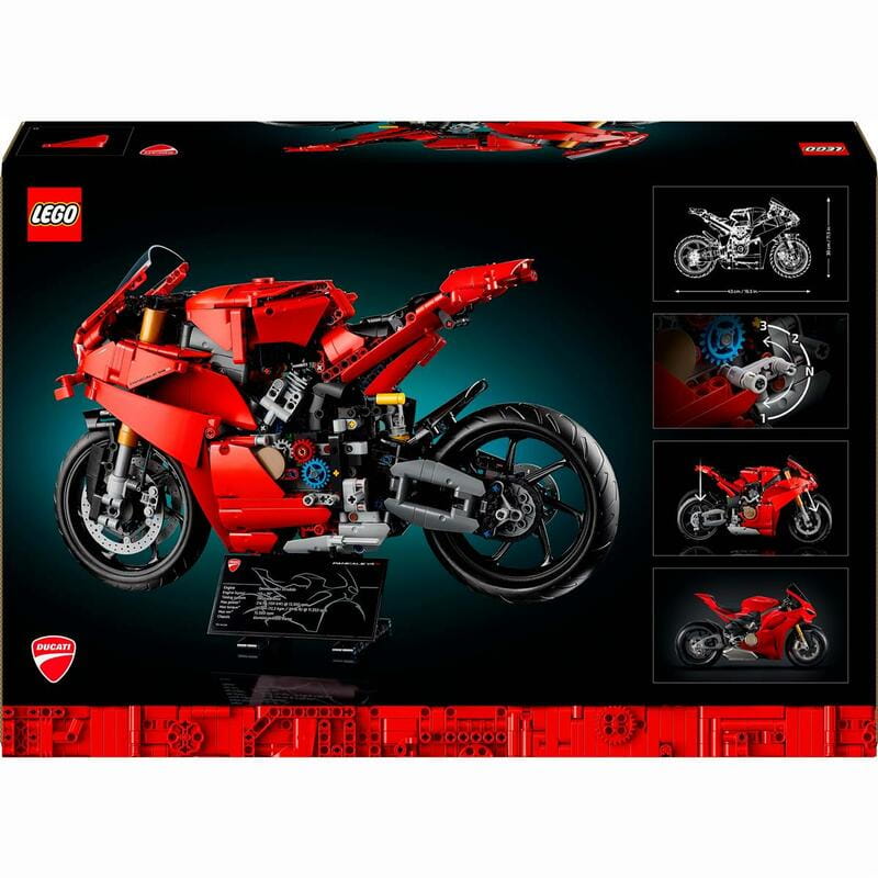 Конструктор LEGO Technic Мотоцикл Ducati Panigale V4 S (42202)