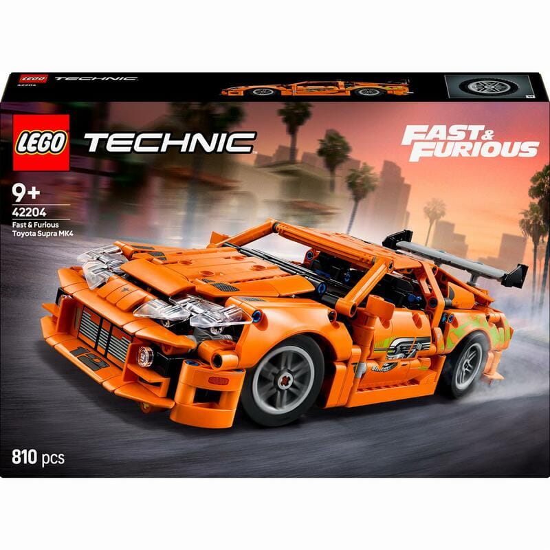 Конструктор LEGO Technic Fast and Furious Toyota Supra MK4 (42204)