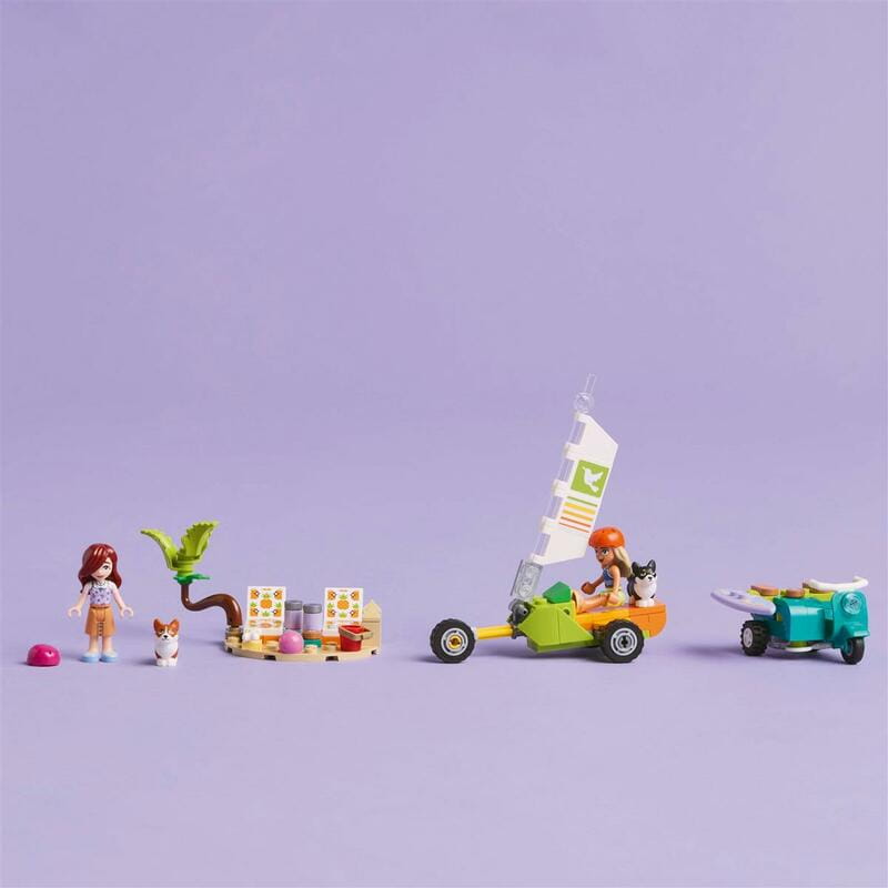 Конструктор LEGO Friends Собачі пригоди на серфі та скутері (42641)