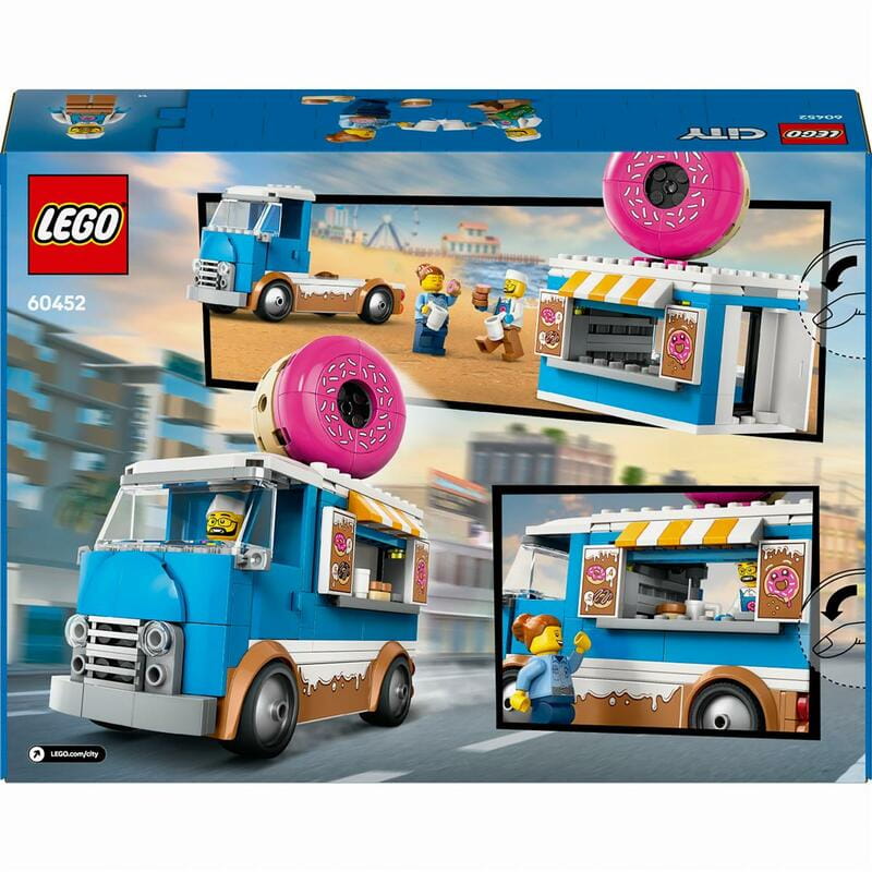 Конструктор LEGO City Вантажівка з пончиками (60452)